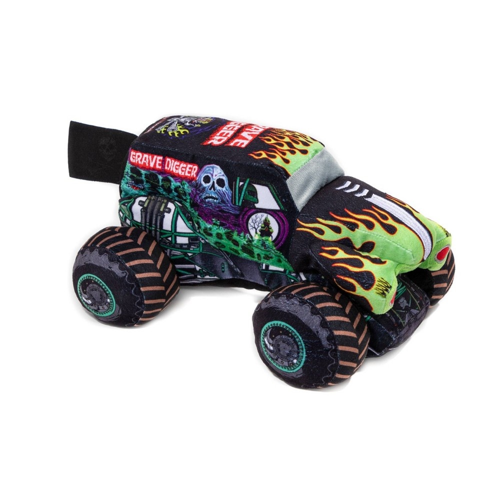 slide 5 of 5, Grave Digger Monster Jam Pillow Buddy, 1 ct