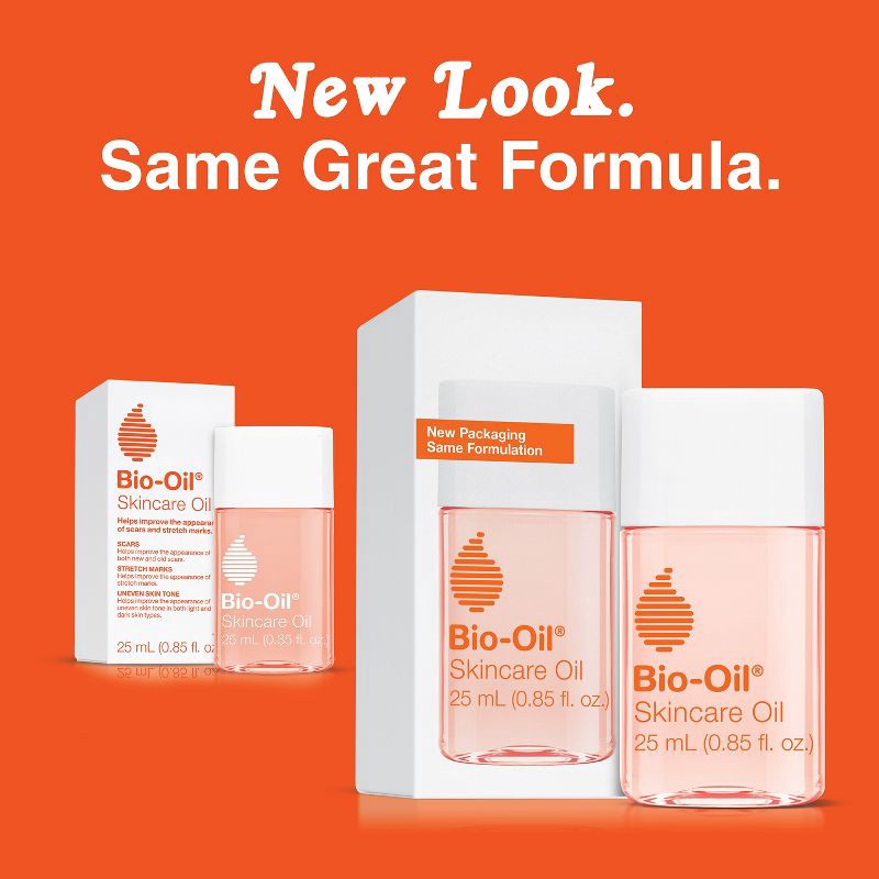 slide 3 of 11, Bio-Oil Skincare Oil for Scars and Stretchmarks - with Vitamin A & E Calendula - 0.85 fl oz, 0.85 fl oz