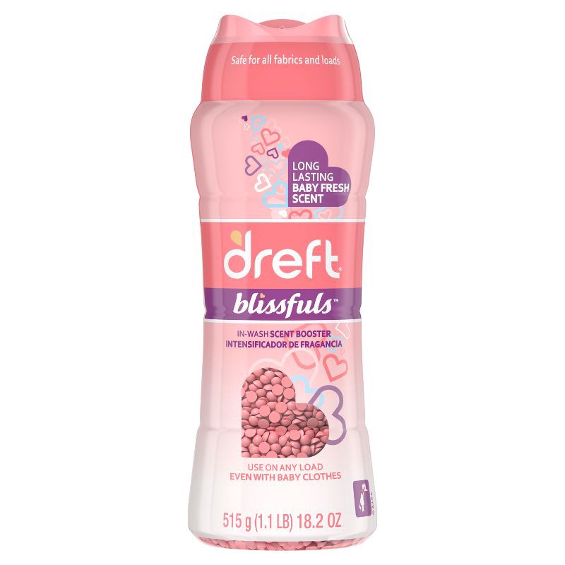 slide 2 of 9, Dreft Blissfuls Baby Fresh Scent In-Wash Scent Booster Beads - 18.2oz, 18.2 oz