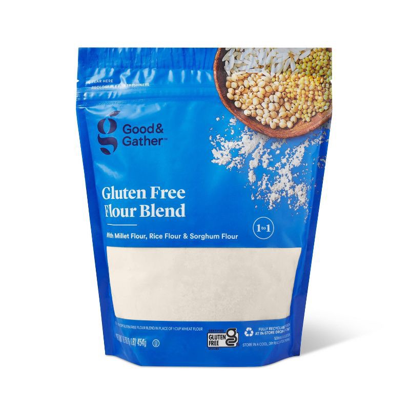 slide 1 of 4, Gluten Free Flour Blend - 16oz - Good & Gather™, 16 oz