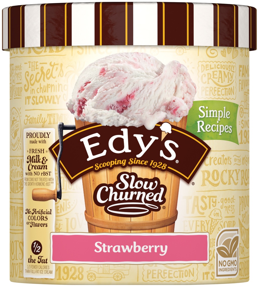 Edy's Strawberry Ice Cream 48 oz Shipt