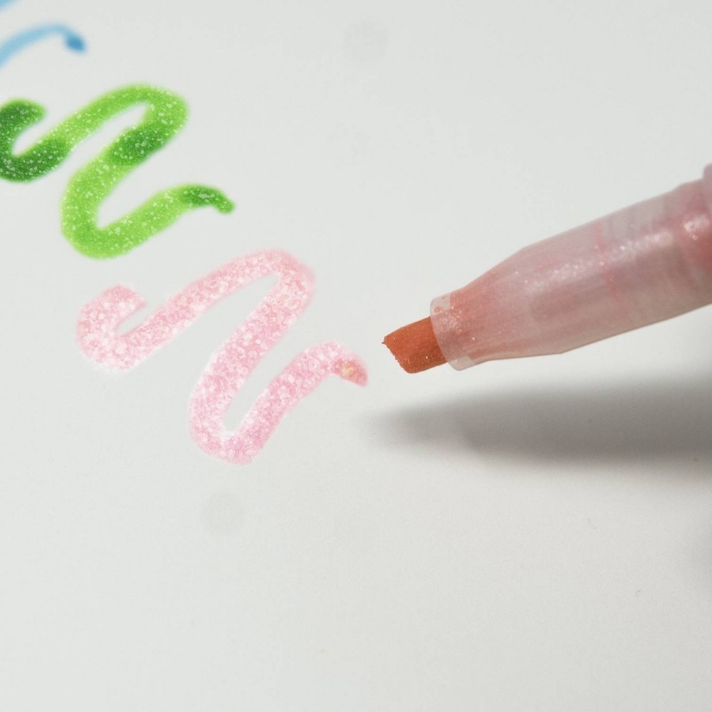 slide 2 of 3, Highlighters Kiriachi Standard Colors- Zebra, 5 ct