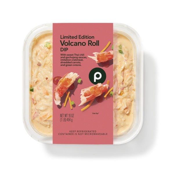slide 1 of 1, Publix Volcano Roll Dip, 16 oz