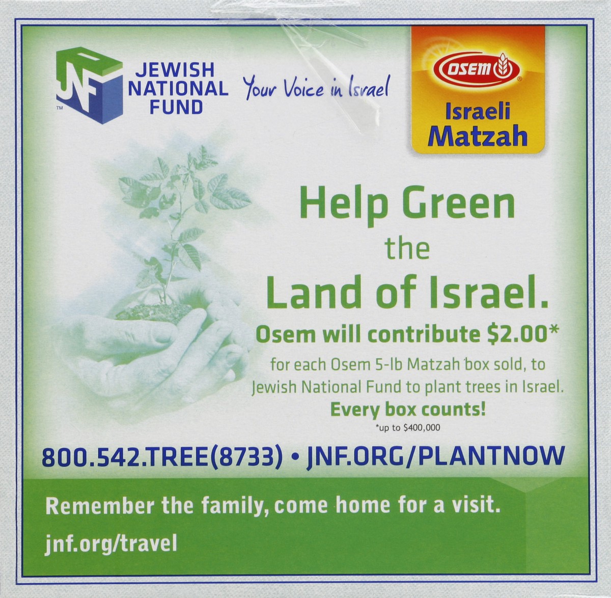 slide 5 of 5, Osem Matzah 5 ea, 5 ct