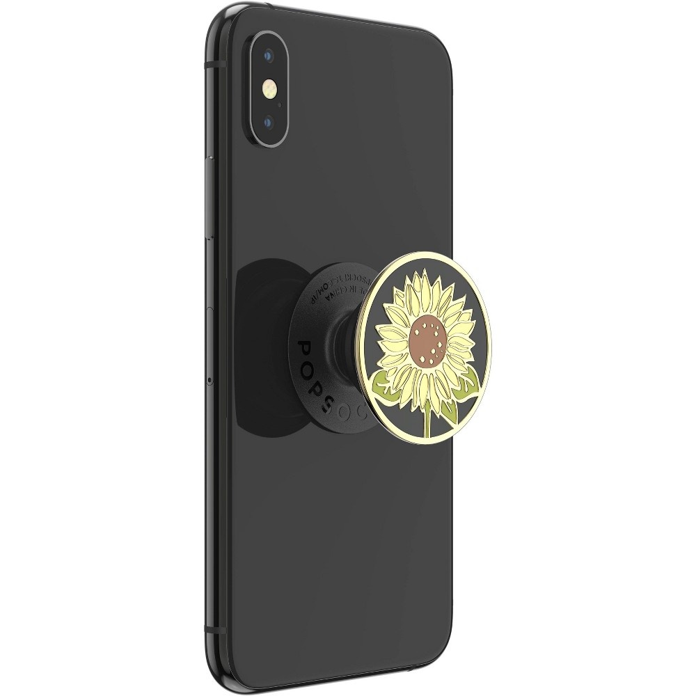 slide 5 of 5, PopSockets PopGrip Enamel Cell Phone Grip & Stand - Here Comes The Sun, 1 ct