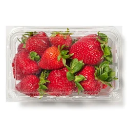 Well-Pict Strawberries, 16 oz, organic