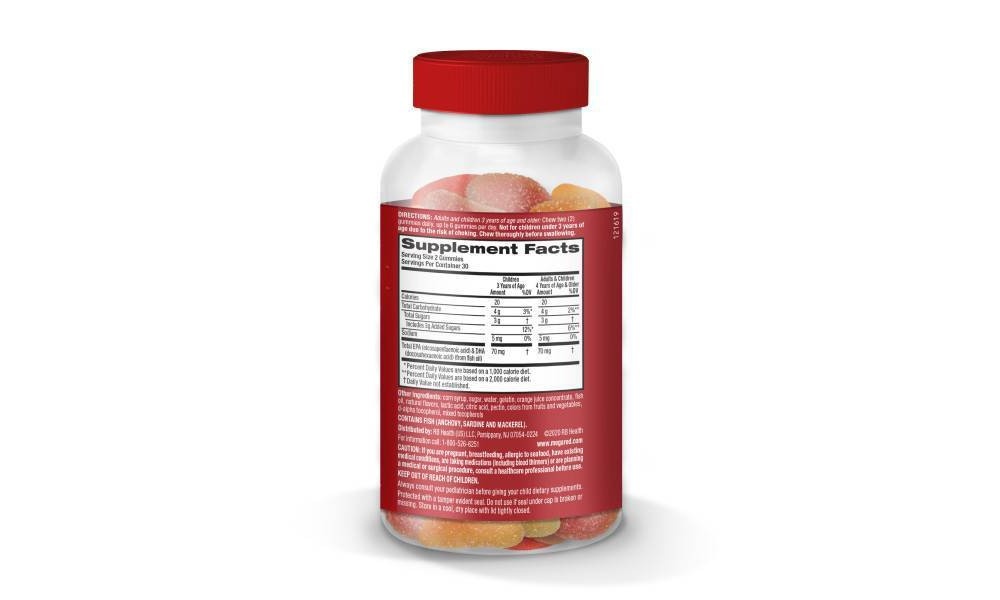 slide 2 of 2, MegaRed Kids DHA Gummy, 60 ct