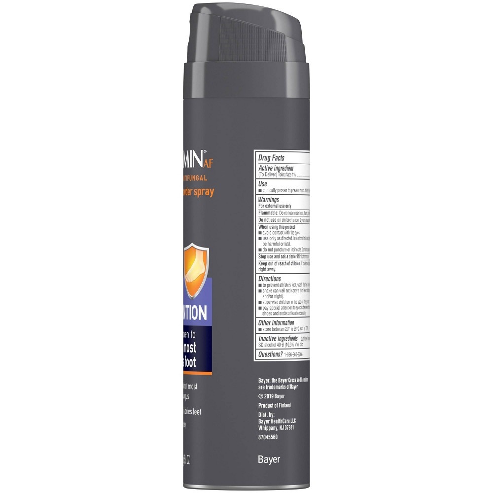 slide 3 of 4, Lotrimin Daily Prevention AF Powder Spray, 5.6 oz