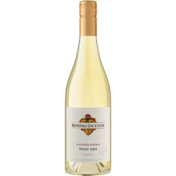 Kendall-Jackson Vintner's Reserve California Pinot Gris White Wine, 750 ml