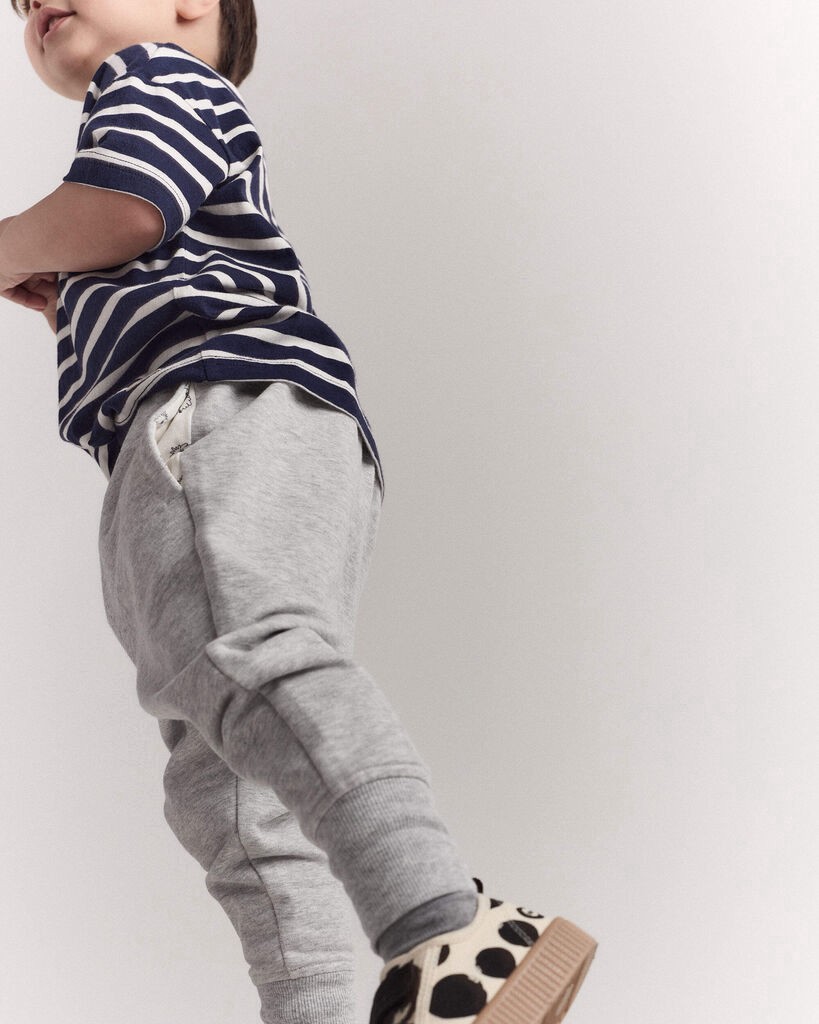 slide 4 of 6, Otteravenue Toddler City Park™ Jogger Pant - Heather Grey Heather Grey 3T, 1 ct