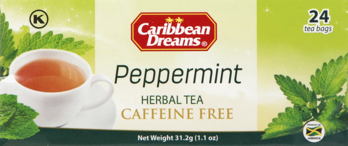 slide 3 of 7, Caribbean Dreams Peppermint Tea Bags - 5.5 oz, 5.5 oz