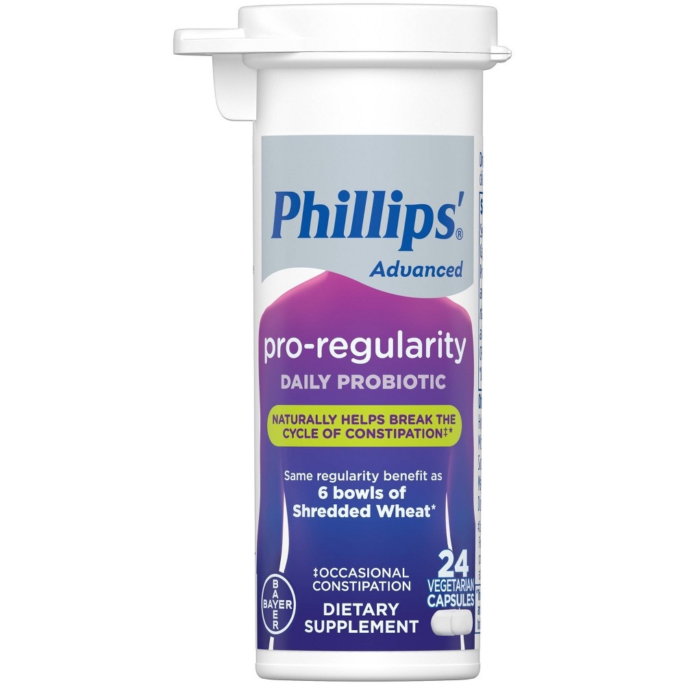 slide 4 of 4, Phillips' Phillips Pro Regularity Extra Strength Capsules, 24 ct