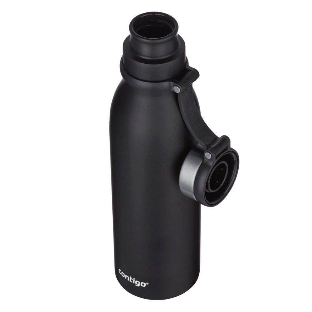 slide 3 of 5, Contigo Matterhorn ThermaLock Hydration Bottle Black, 20 oz