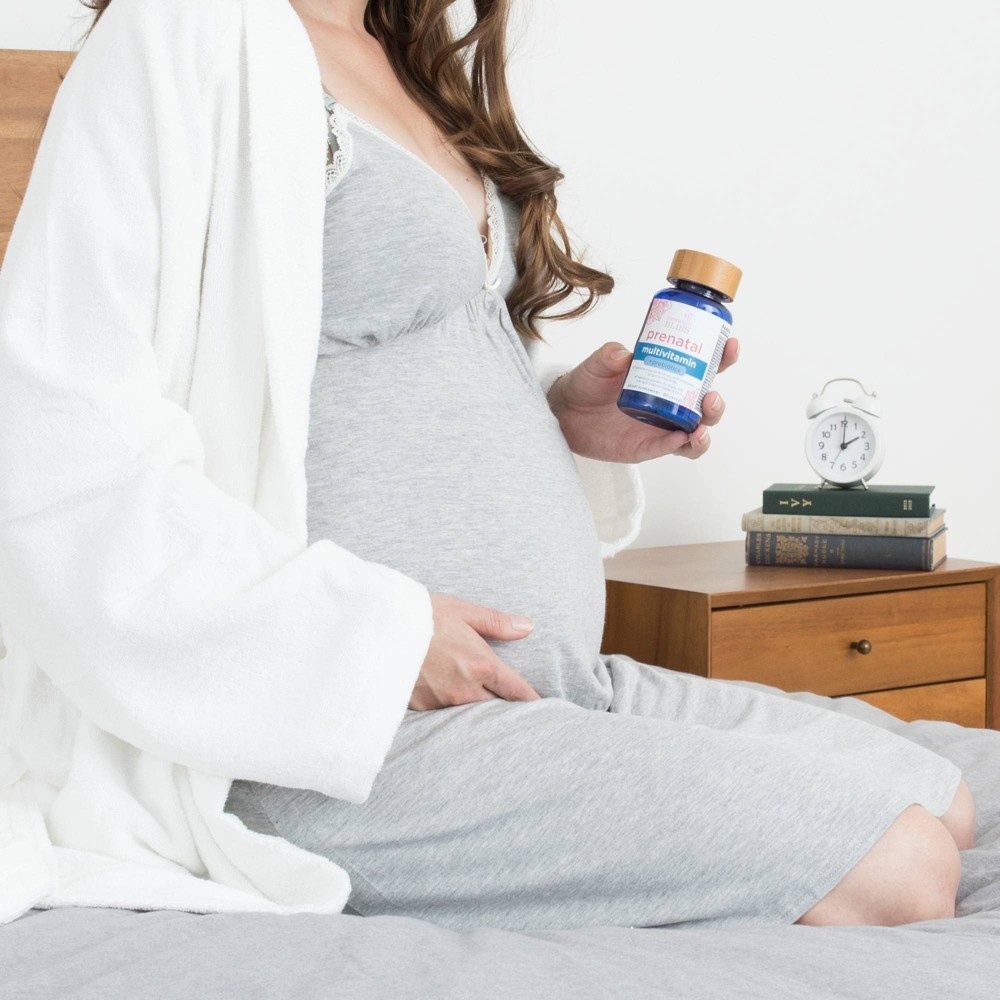 slide 3 of 3, Mommy's Bliss Prenatal Multivitamins + Probiotics, 45 ct