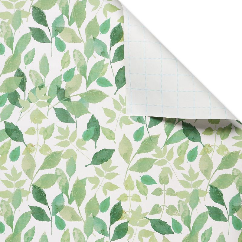 slide 3 of 3, Foliage Wrapping Paper Green - Spritz™, 1 ct