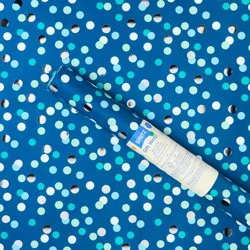 Foil Dot Gift Wrapping Paper Navy - Spritz™