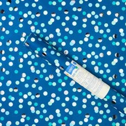 Foil Dot Gift Wrapping Paper Navy - Spritz™