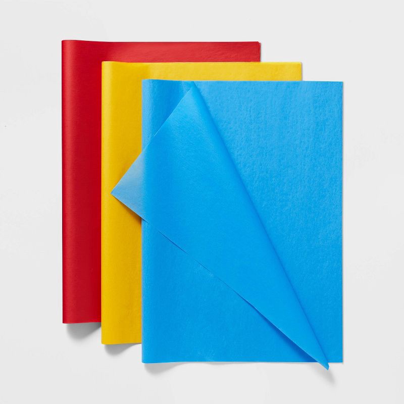 slide 1 of 3, 20ct Banded Tissue Paper - Spritz™, 20 ct