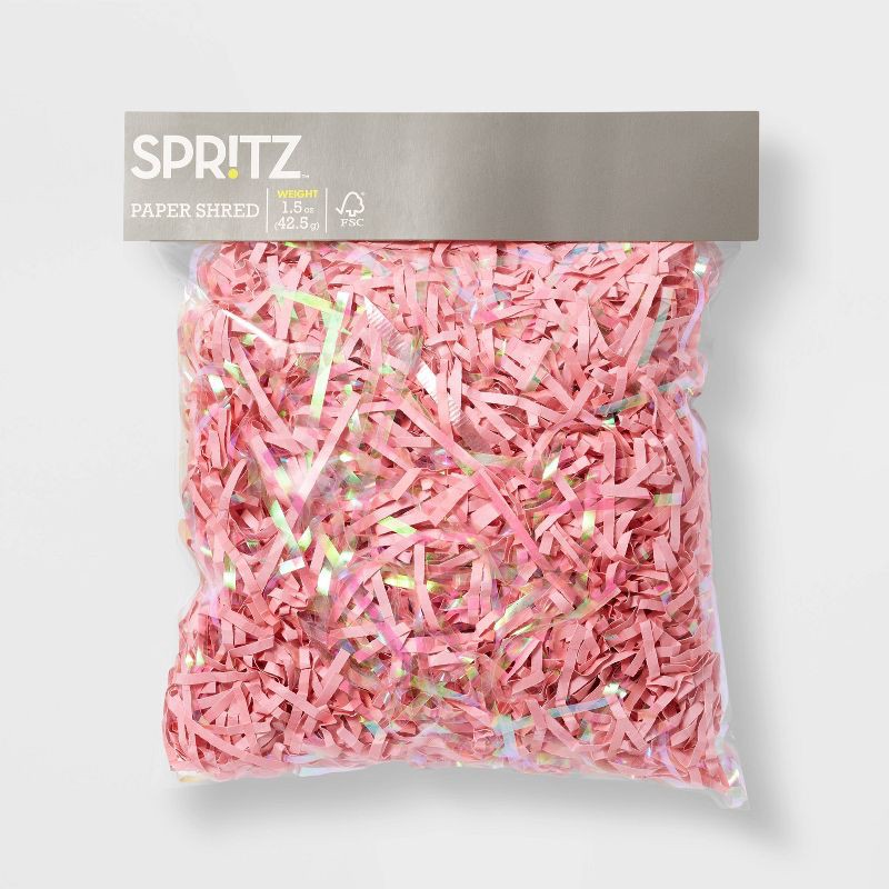 slide 3 of 3, Spritz Birthday Pink Shred 1.5oz, 1.5 oz