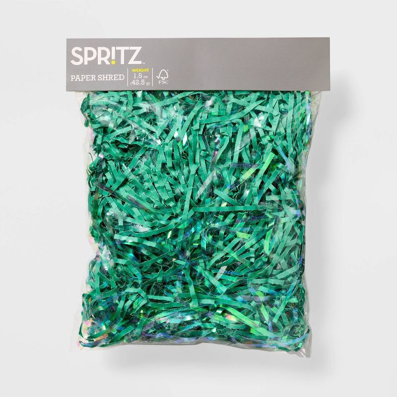 slide 1 of 3, 1.5oz Easter Boys Bday Green Shred - Spritz™, 1.5 oz