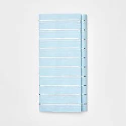 6ct Stripe Pegged Tissue Paper Blue - Spritz™