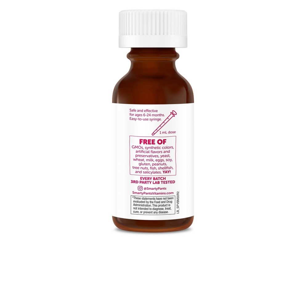 slide 5 of 5, Smartypants Baby Multi & DHA Drops, 1 fl oz