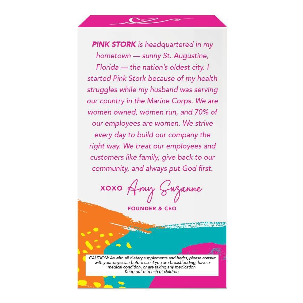 slide 3 of 3, Pink Stork Prenatal Capsules, 60 ct