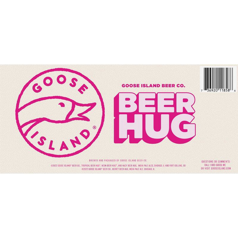 slide 8 of 8, Goose Island Beer Co. Goose Island Beer Hug Variety Pack - 12pk/12 fl oz Cans, 12 ct; 12 fl oz