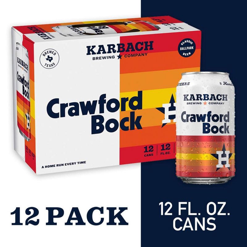 slide 3 of 11, Karbach Brewing Co. Karbach Crawford Bock Beer - 12pk/12 fl oz Can, 12 ct; 12 fl oz
