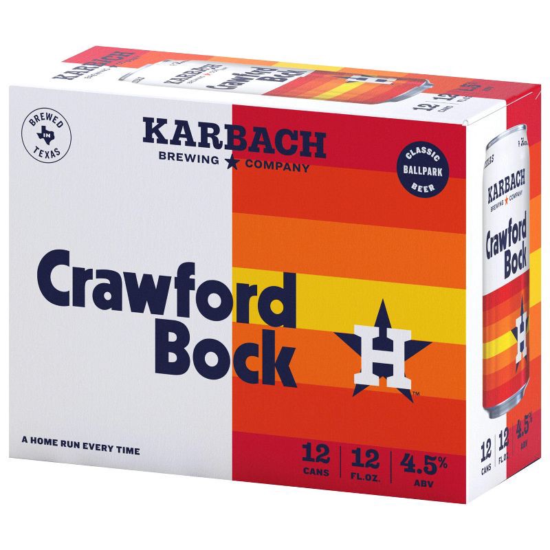 slide 3 of 8, Karbach Brewing Co. Karbach Crawford Bock Beer - 12pk/12 fl oz Can, 12 ct; 12 fl oz