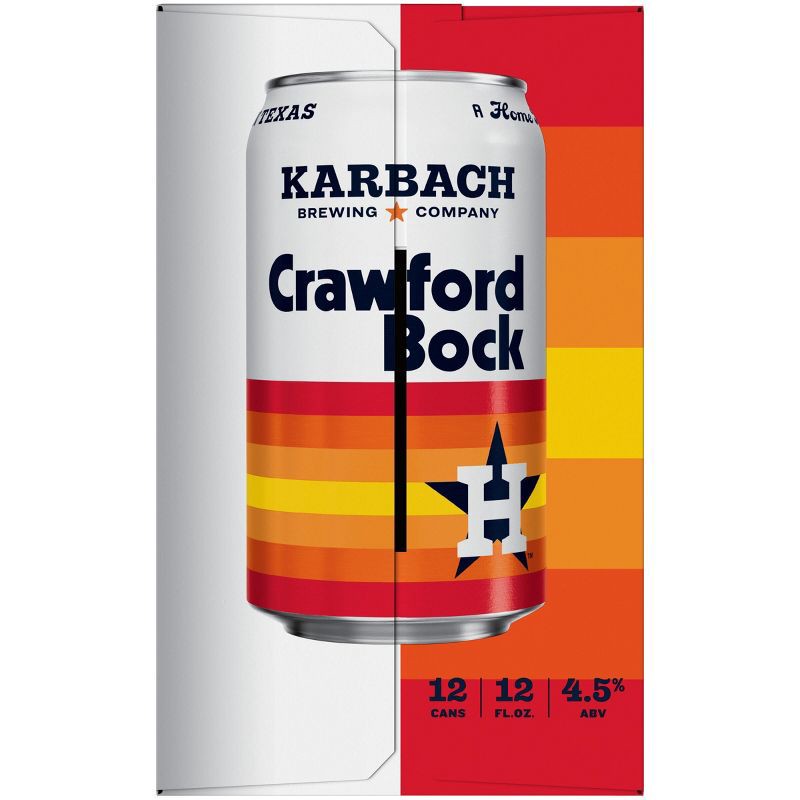 slide 10 of 11, Karbach Brewing Co. Karbach Crawford Bock Beer - 12pk/12 fl oz Can, 12 ct; 12 fl oz