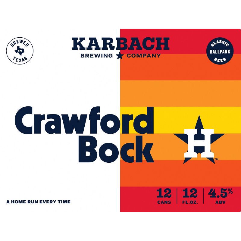 slide 4 of 11, Karbach Brewing Co. Karbach Crawford Bock Beer - 12pk/12 fl oz Can, 12 ct; 12 fl oz