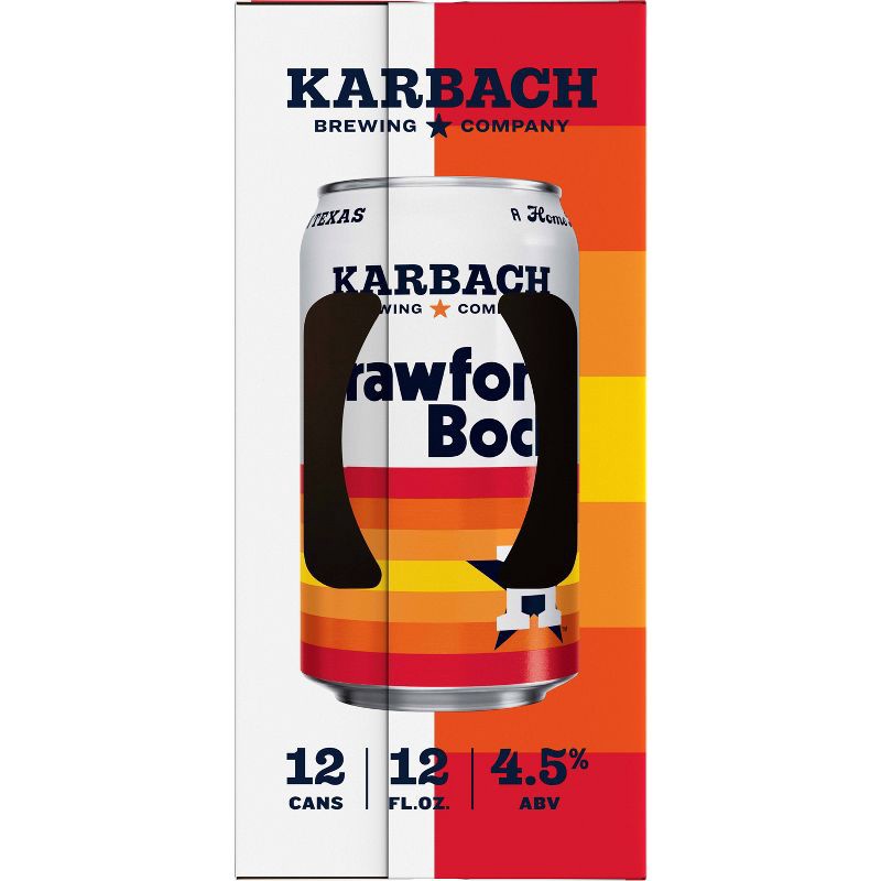 slide 5 of 8, Karbach Brewing Co. Karbach Crawford Bock Beer - 12pk/12 fl oz Can, 12 ct; 12 fl oz