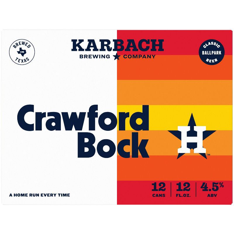 slide 7 of 8, Karbach Brewing Co. Karbach Crawford Bock Beer - 12pk/12 fl oz Can, 12 ct; 12 fl oz