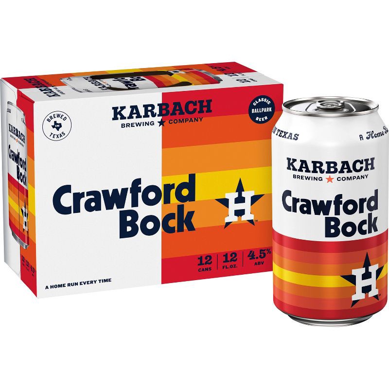 slide 1 of 8, Karbach Brewing Co. Karbach Crawford Bock Beer - 12pk/12 fl oz Can, 12 ct; 12 fl oz