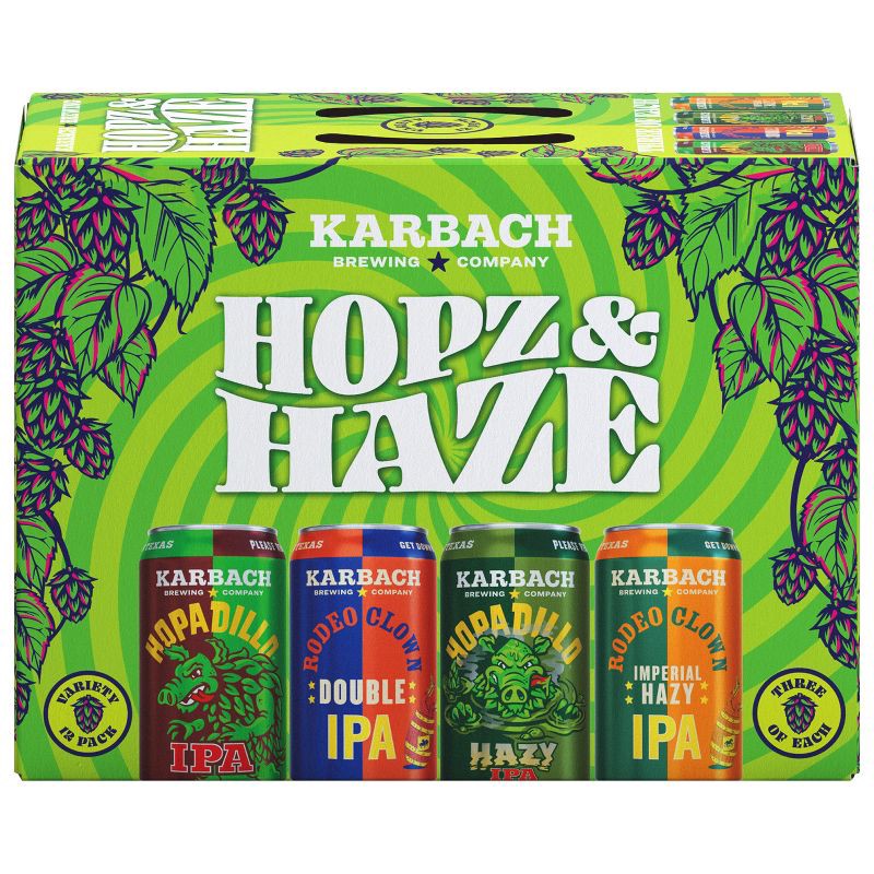 slide 2 of 4, Karbach Brewing Co. Karbach Brewing IPA Variety Pack - 12pk/12 fl oz Cans, 12 ct; 12 fl oz