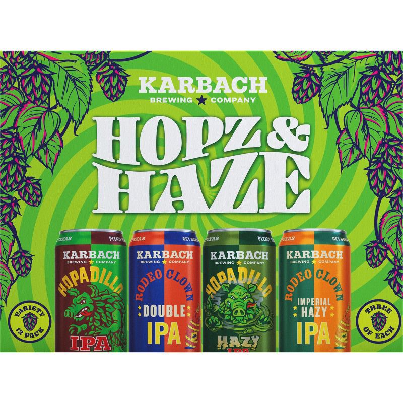 slide 3 of 4, Karbach Brewing Co. Karbach Brewing IPA Variety Pack - 12pk/12 fl oz Cans, 12 ct; 12 fl oz