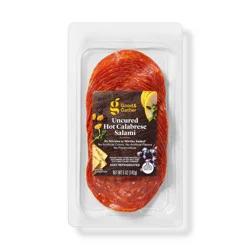 Sliced Uncured Hot Calabrese Salami - 5oz - Good & Gather™