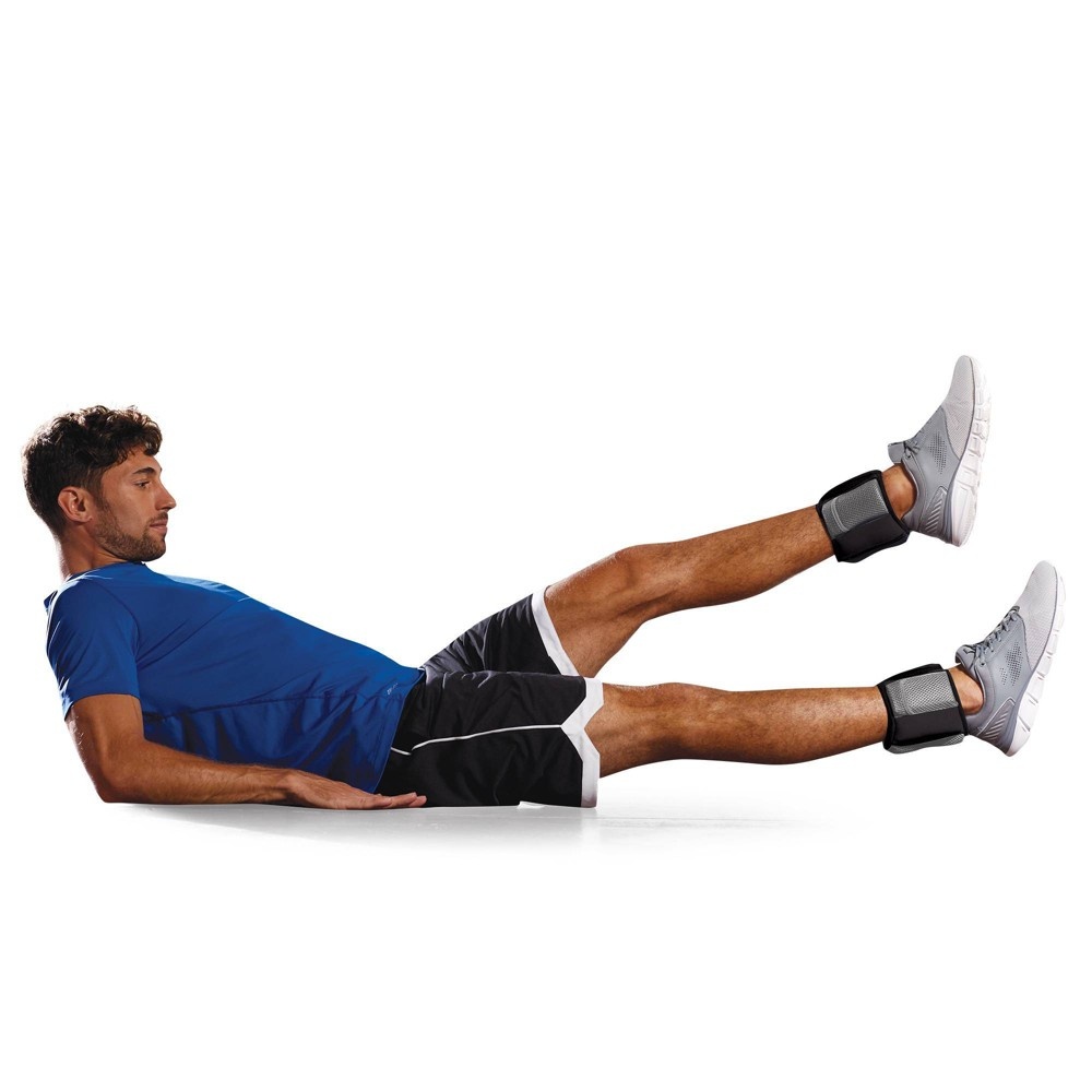 slide 2 of 3, Ignite by SPRI Wrist/Ankle Weights 8lbs Set, 1 ct