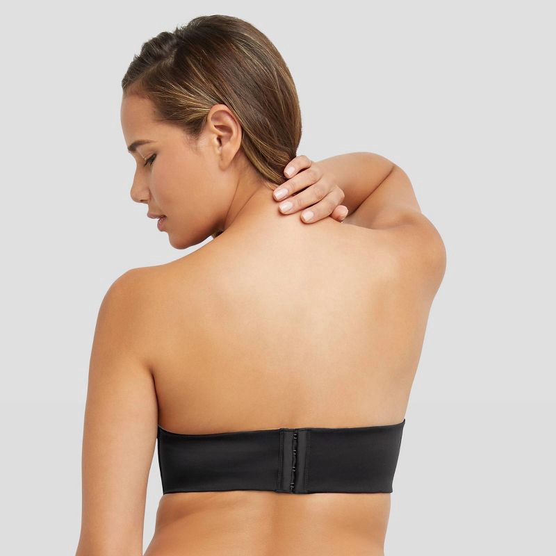 slide 8 of 8, Maidenform Self Expressions Women's Wireless Strapless Bra SE0015 - Black 36D: Backless, Lightly Lined, Convertible, 1 ct