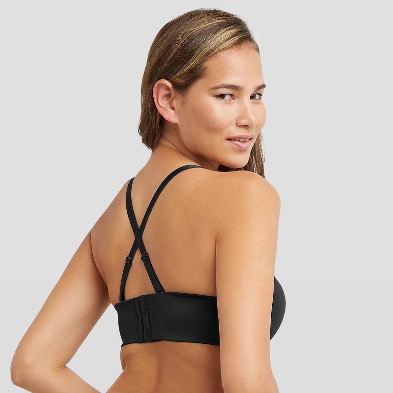 slide 5 of 8, Maidenform Self Expressions Women's Wireless Strapless Bra SE0015 - Black 36D: Backless, Lightly Lined, Convertible, 1 ct