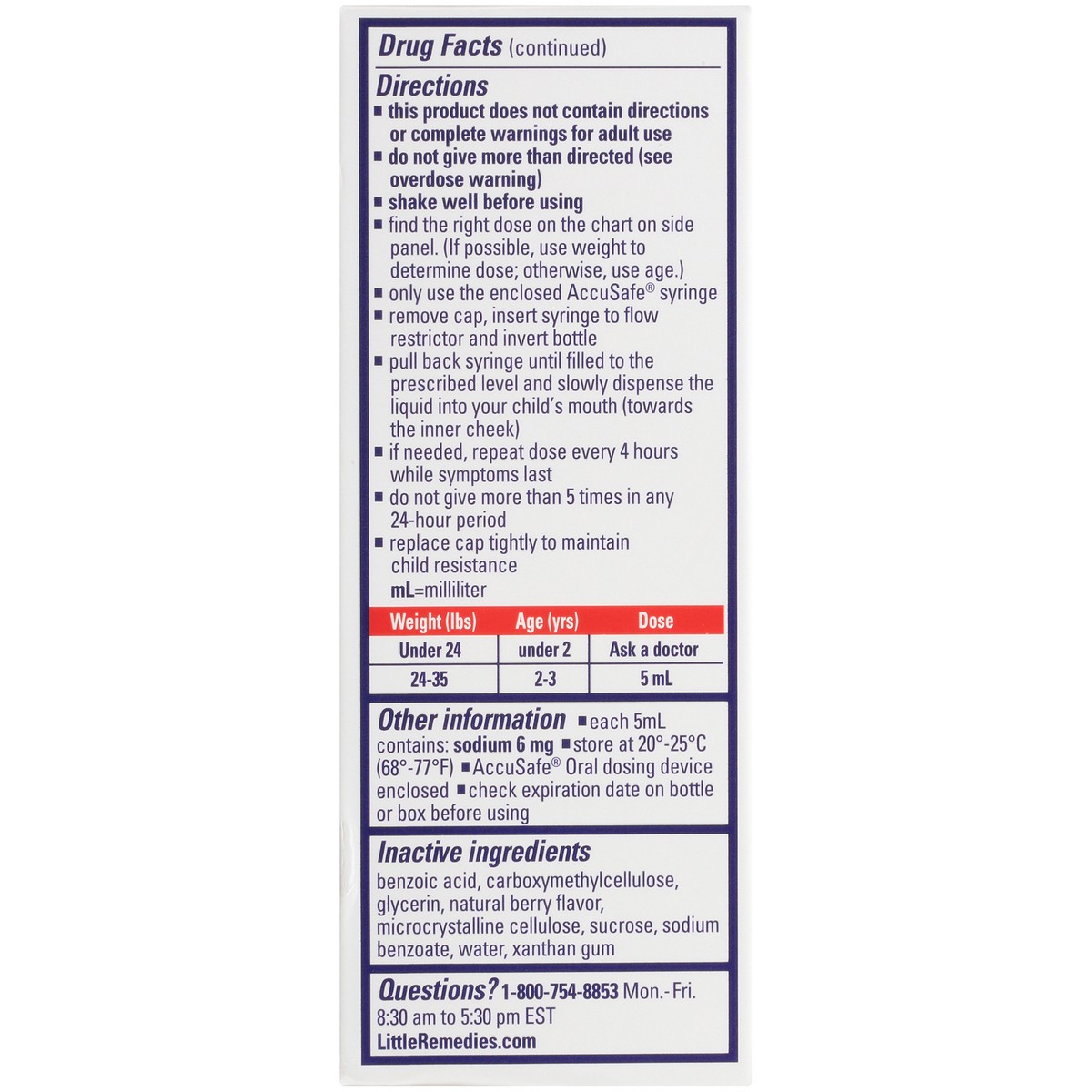 Little Remedies Infant Fever Pain Reliever 2 oz Shipt