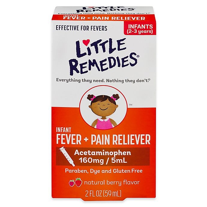 Amazon Com Little Remedies Child Fever Reliever Cherry Flavor 4