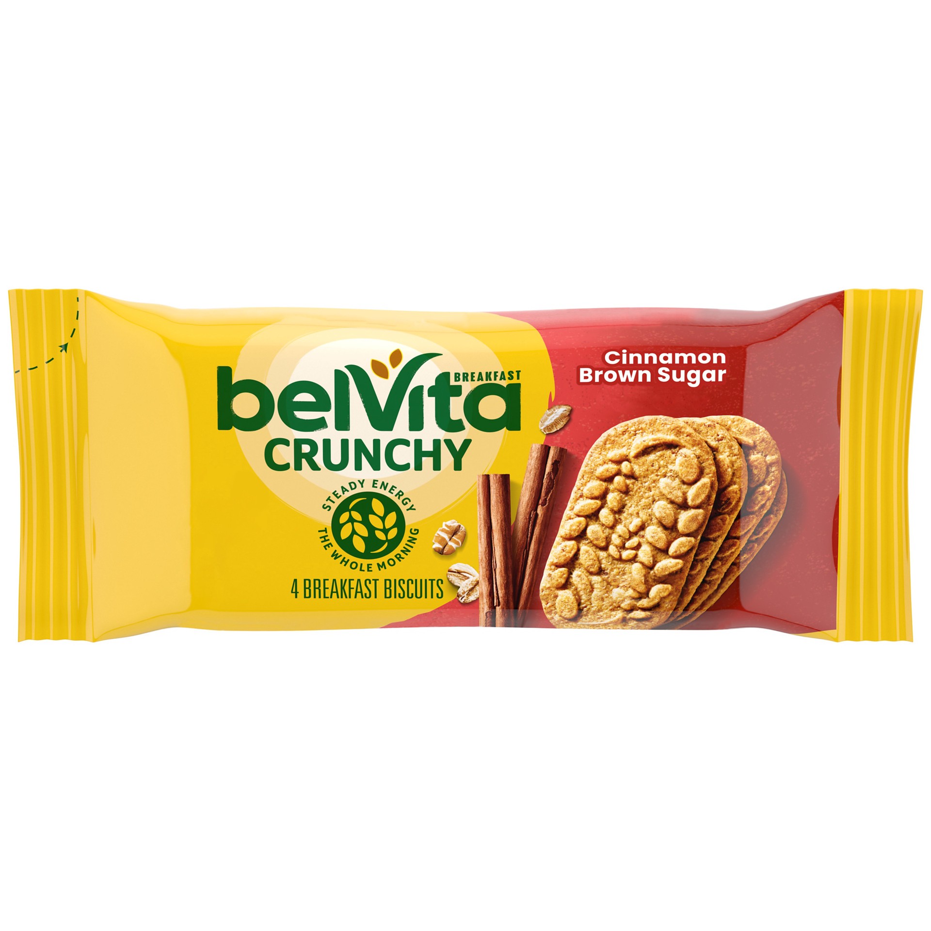 slide 1 of 9, belVita Cinnamon Brown Sugar Breakfast Biscuits, 1 Pack (4 Biscuits Per Pack), 0.11 lb