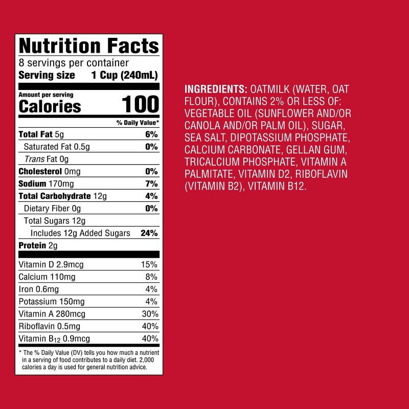 slide 5 of 5, Original Oat Milk - 64 fl oz - Good & Gather™, 64 fl oz