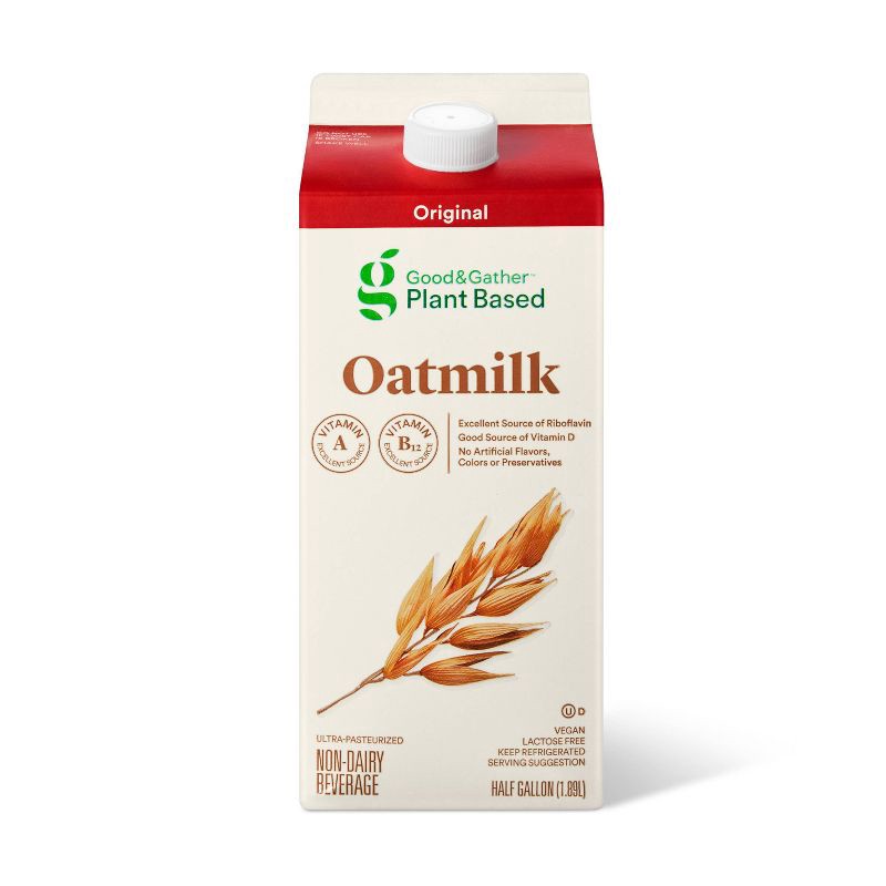 slide 1 of 4, Original Oat Milk - 64 fl oz - Good & Gather™, 64 fl oz