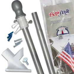 Betsy Flags 6' 2 piece Aluminum Flag Pole