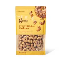Everything Seasoned Cashews - 7.5oz - Good & Gather™