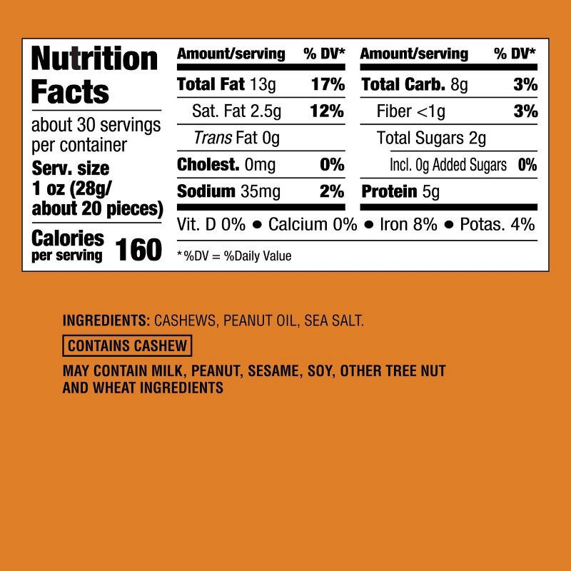 slide 4 of 4, Lightly Salted Roasted Whole Cashews - 30oz - Good & Gather™, 30 oz