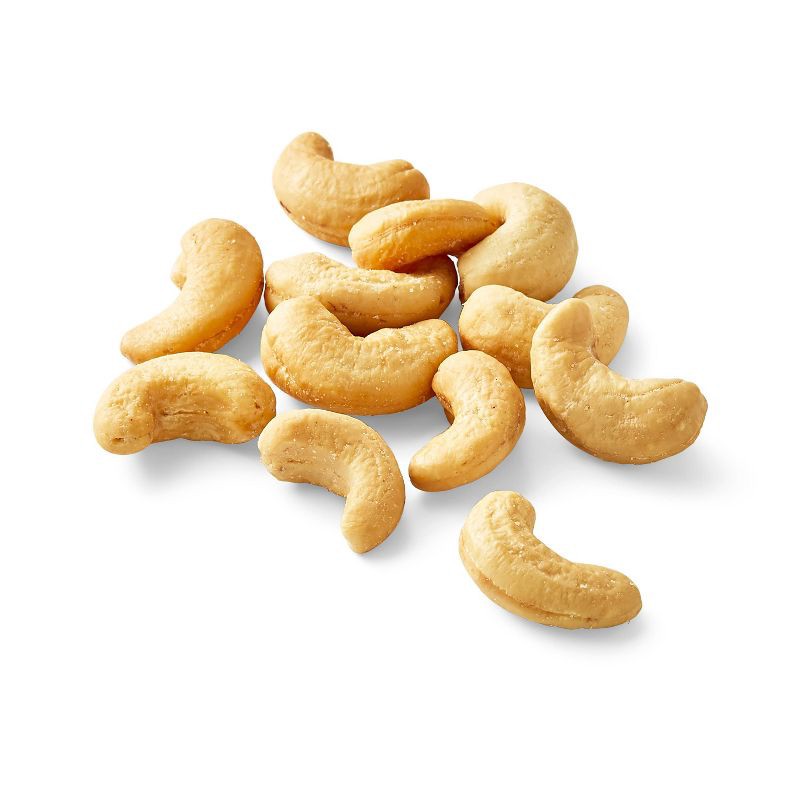 slide 2 of 3, Lightly Salted Roasted Whole Cashews - 9.5oz - Good & Gather™, 9.5 oz